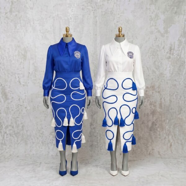 Nkabom Unity Pencil Skirt Set on Mannequin Nkabom Unity Pencil Skirt Set on Mannequin