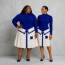 The Legacy Collar Dress bu Five Pearlz Design