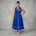 The Royal Finer Dress (Blue) by Five PearlZ Design