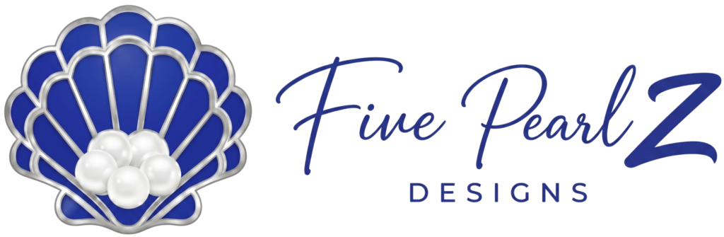 Five PearlZ Designs Logo