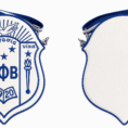 white shield purse