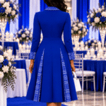 Royal Blue Elegance in the Ballroom